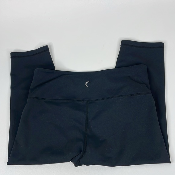 Zyia Athletic black crop 17" high rise leggings size 12 - Picture 5 of 9